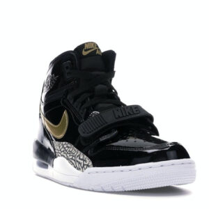 Jordan Legacy 312 Black Gold Patent - Image 7