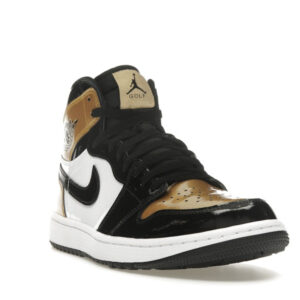 Jordan 1 Retro High Golf Patent Gold Toe - Image 8