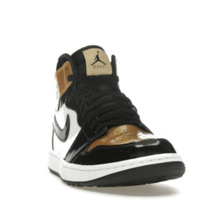 Jordan 1 Retro High Golf Patent Gold Toe - Image 9