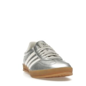 adidas Gazelle Indoor Silver Metallic Core White Men's - JR1206 - US - Image 9