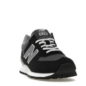 New Balance 574 Black White Grey - Image 8