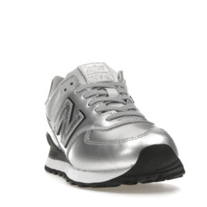 New Balance 574 Silver (Women's) - Image 8