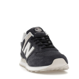 New Balance 574 Fleece Navy - Image 8