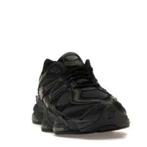 New Balance 9060 Triple Black Leather - Image 8