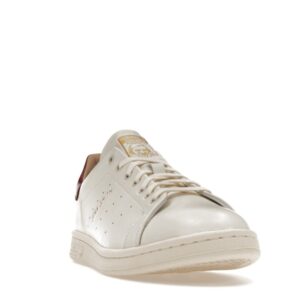 adidas Stan Smith Lux White Burgundy - Image 8