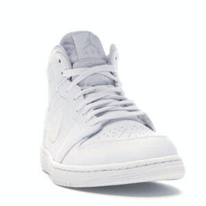Jordan 1 Mid White/Pure Platinum - Image 8