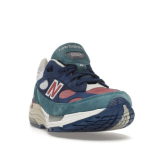 New Balance 992 Blue Teal Rose - Image 8