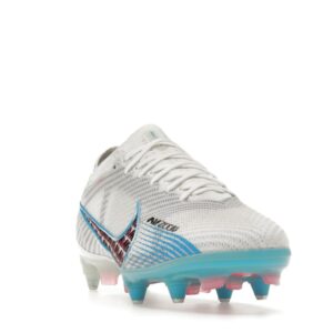 Nike Zoom Mercurial Vapor 15 Elite SG-Pro Anti-Clog Traction Blast Pack Baltic Blue - Image 8