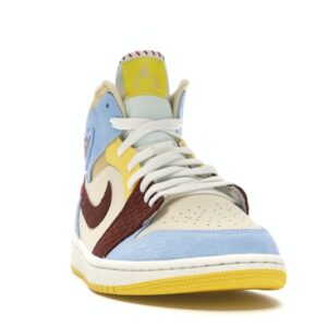 Jordan 1 Mid SE Fearless Maison Chateau Rouge - Image 8