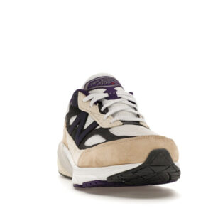 New Balance 990v6 MiUSA Teddy Santis White Black Plum - Image 8