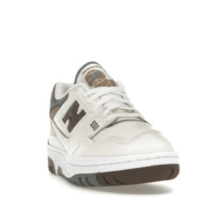 New Balance 550 Sea Salt Dark Mushroom - Image 8