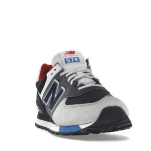 New Balance 574 Black Grey Royal - Image 8