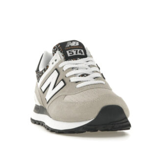 New Balance 574 Grey Black Leopard Print (Women's) - Image 8