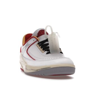Jordan 2 Retro Low SP Off-White White Red - Image 9