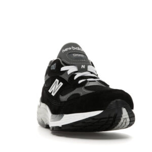 New Balance 992 Black Grey Suede - Image 8