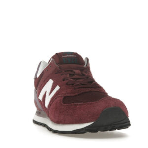 New Balance 574 Burgundy Purple Suede - Image 8