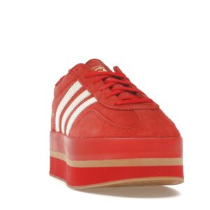 adidas Gazelle Stack Red Cream White (Women's) - JS0238 - Image 9