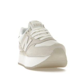New Balance 574 Plus Sand White (Women's) - Image 8