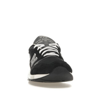 New Balance 998 MiUSA Black Silver - Image 9