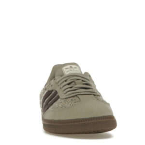 adidas Samba OG Wonder Beige Tweed Men's - ID1449 - US - Image 10