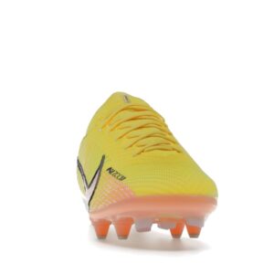 Nike Zoom Mercurial Vapor 15 Elite SG-Pro Anti-Clog Traction Yellow Strike Sunset Glow - Image 9