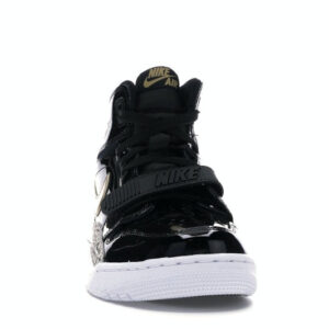 Jordan Legacy 312 Black Gold Patent - Image 9