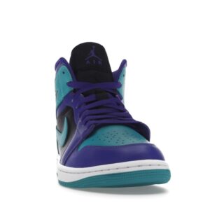 Jordan 1 Mid Black Grape (Women's) - Image 9