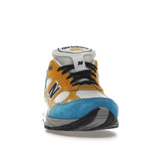 New Balance 991 MiUK SNS Blue Yellow - Image 9