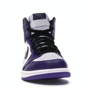 Air Jordan 1 Retro High Court Purple White Men's - 555088-500 - US - Image 10