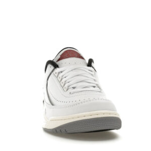 Jordan 2/3 White Black Metallic Silver Men's - FD0383-148 - Image 10