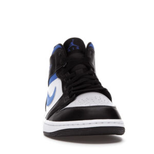 Jordan 1 Mid White Black Racer Blue Men's - 554724-140 - Image 10