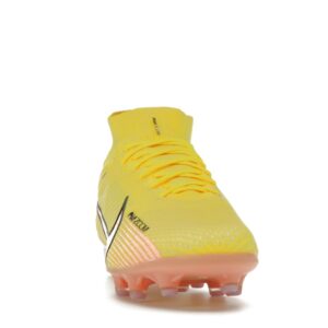 Nike Zoom Mercurial Superfly 9 Elite AG-Pro Yellow Strike Sunset Glow - Image 9
