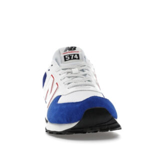 New Balance 574 Blue White Red - Image 9