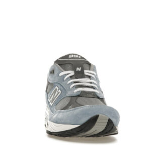 New Balance 991 MiUK Dusty Blue Alloy Smoked Pearl - Image 9