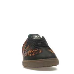 adidas Samba OG Black Green Leopard (Women's) - JI2735 - Image 10