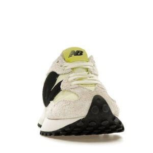 New Balance 327 White Black Grey Yellow (Women's) - Image 9
