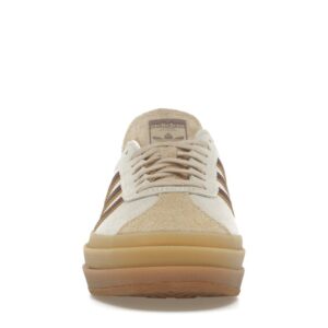 adidas Gazelle Bold Cream White Maroon (Women's) - Image 10