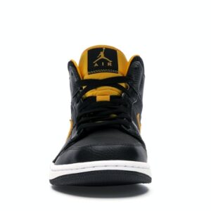 Jordan 1 Mid Black University Gold - Image 10