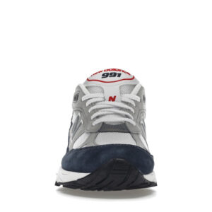 New Balance 991 Grey Navy Red - Image 10