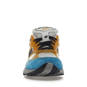 New Balance 991 MiUK SNS Blue Yellow - Image 10