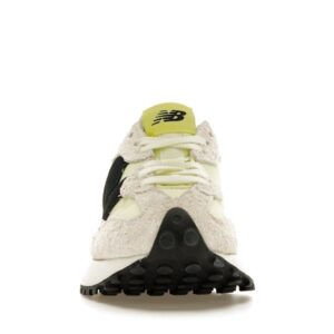 New Balance 327 White Black Grey Yellow (Women's) - Image 10