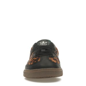 adidas Samba OG Black Green Leopard (Women's) - JI2735 - Image 11