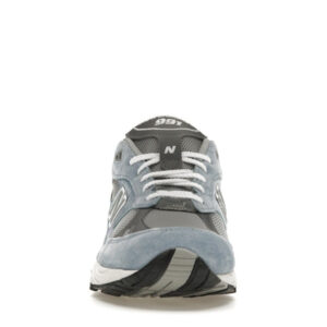 New Balance 991 MiUK Dusty Blue Alloy Smoked Pearl - Image 10