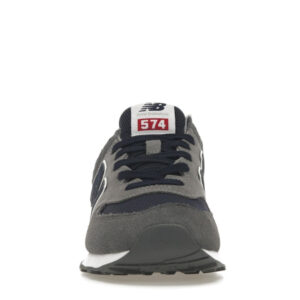 New Balance 574 Grey Navy Red - Image 10