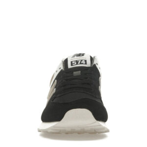 New Balance 574 Black Elephant Bone (Women's) - Image 10