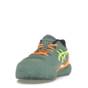 ASICS Gel-Resolution 9 Padel Celadon Safety Yellow - Image 12