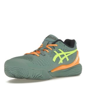ASICS Gel-Resolution 9 Padel Celadon Safety Yellow - Image 14