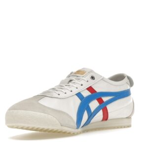 Onitsuka Tiger Mexico 66 SD White Directoire Blue Red Men's Sneakers - Image 15