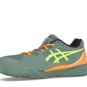 ASICS Gel-Resolution 9 Padel Celadon Safety Yellow - Image 16