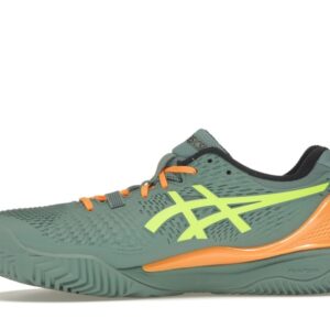 ASICS Gel-Resolution 9 Padel Celadon Safety Yellow - Image 18